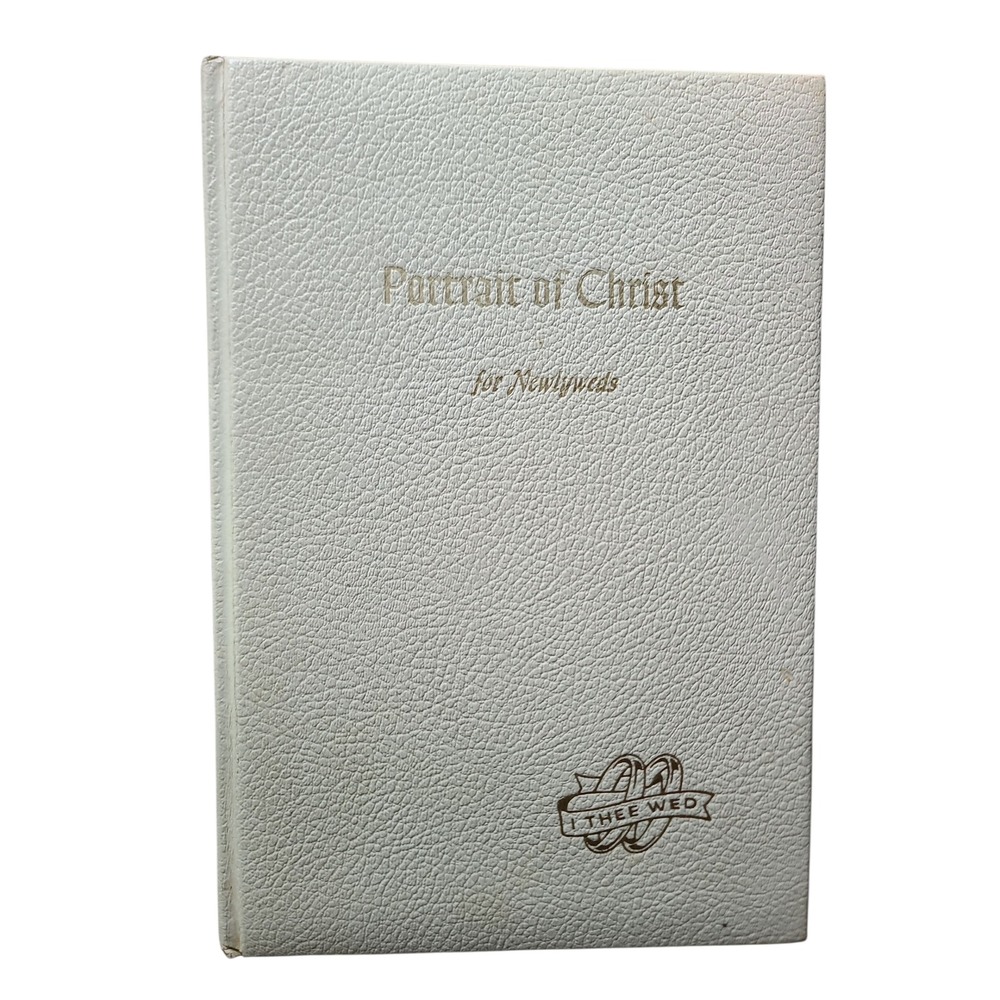 Portrait of Christ For Newlyweds Family History Wedding Record Book